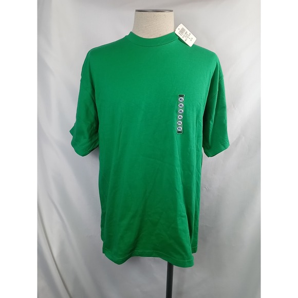 NWT Champs Sports T Shirt Men's Size XL Green Short Sleeve Cotton Shirt - Picture 6 of 8